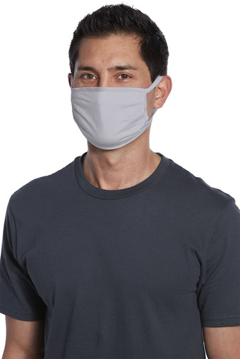 Solid 3 Ply Cotton Ear Loop Face Mask | Multiple Colors (Customization Available)