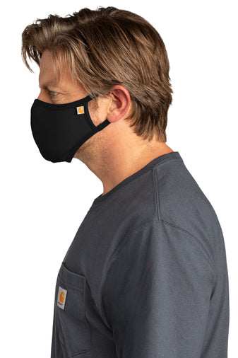 3 Pack Carhartt Face Mask | Black, Carhartt Brown, Lime