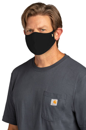 3 Pack Carhartt Face Mask | Black, Carhartt Brown, Lime