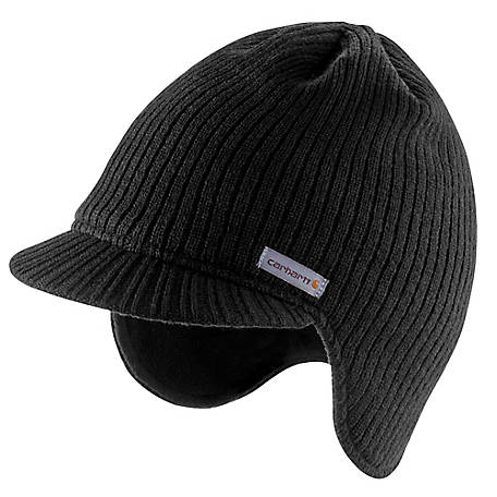 Carhartt Fleece Lined Visor Knit Cap