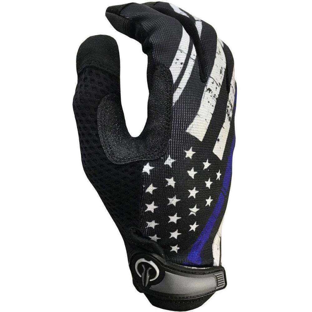 Industrious Handwear Blue Line Flag Full Finger Gloves