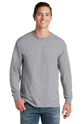 Dri-Power 50/50 Cotton/Poly Long Sleeve T-Shirt | Multiple Colors