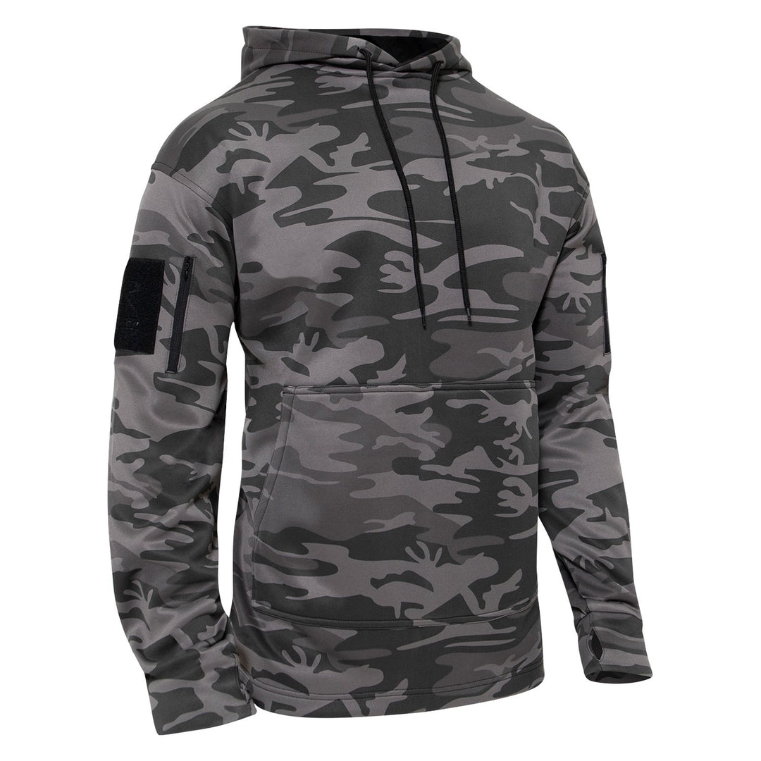 Subdued Camo Concealed Carry Hooded Sweatshirt