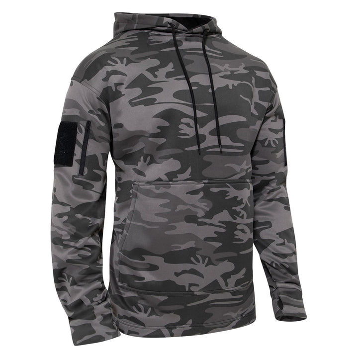 Subdued Camo Concealed Carry Hooded Sweatshirt