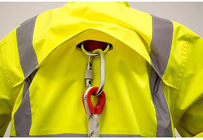 Waterproof Hi VIs Contrast Rain Jacket