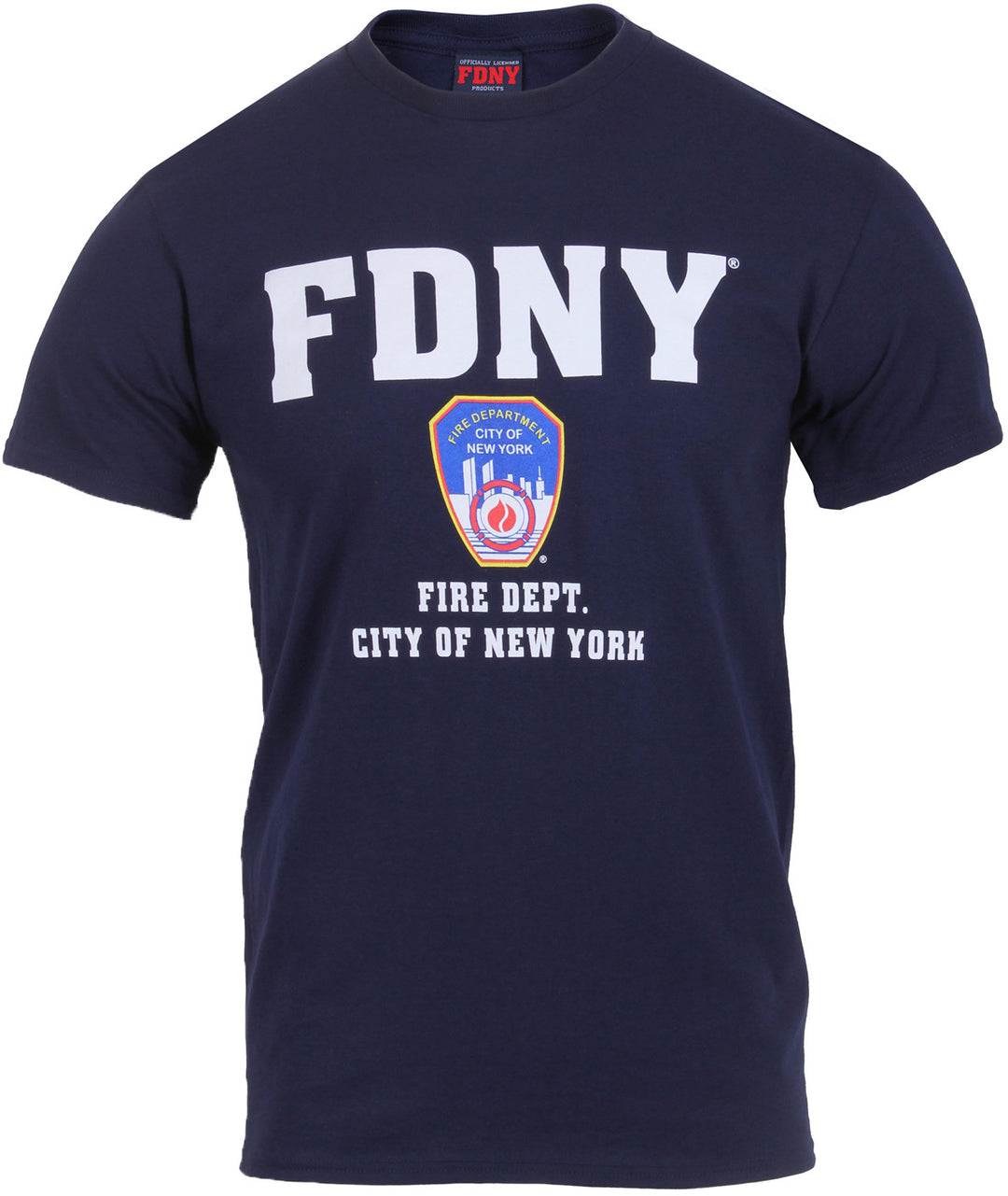Officially Licenced FDNY New York City Fire Department T-Shirt | Navy