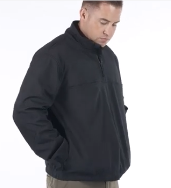 1/4 Zip Soft Shell Job Shirt