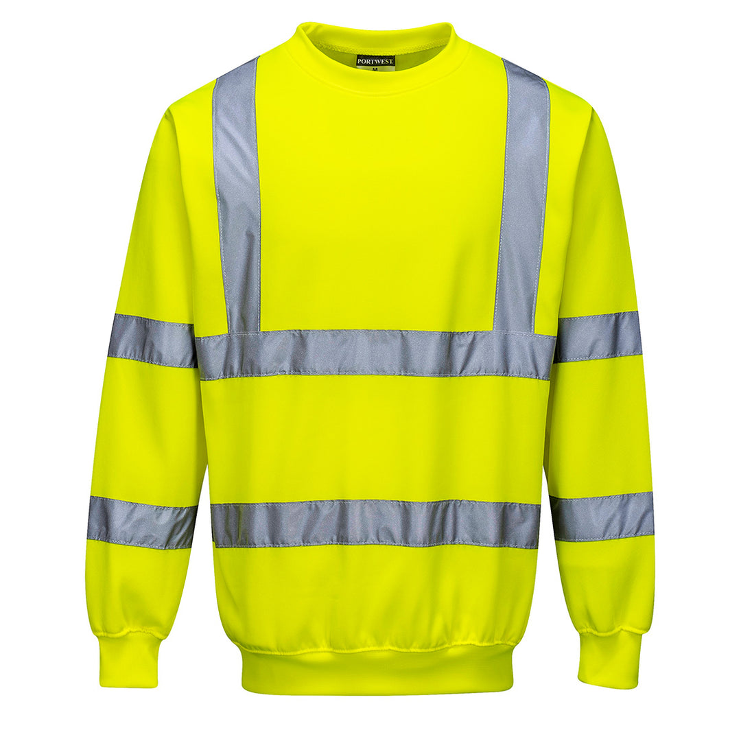 Hi Vis ANSI Crew Neck Sweatshirt