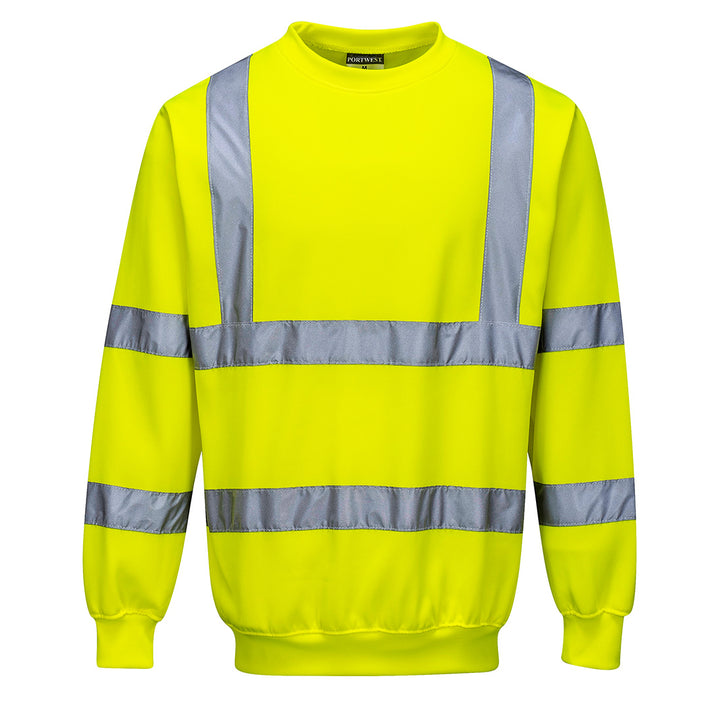 Hi Vis ANSI Crew Neck Sweatshirt