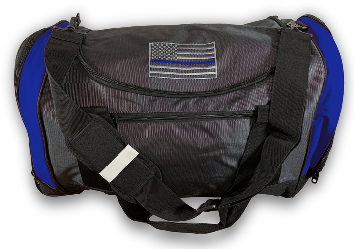 Thin Blue Line Embroidered Duffel