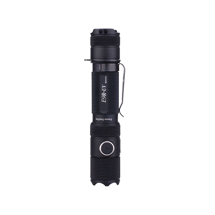 Rechargeable E9R-UV 1300 Lumens / UV Security Docu Check Flashlight