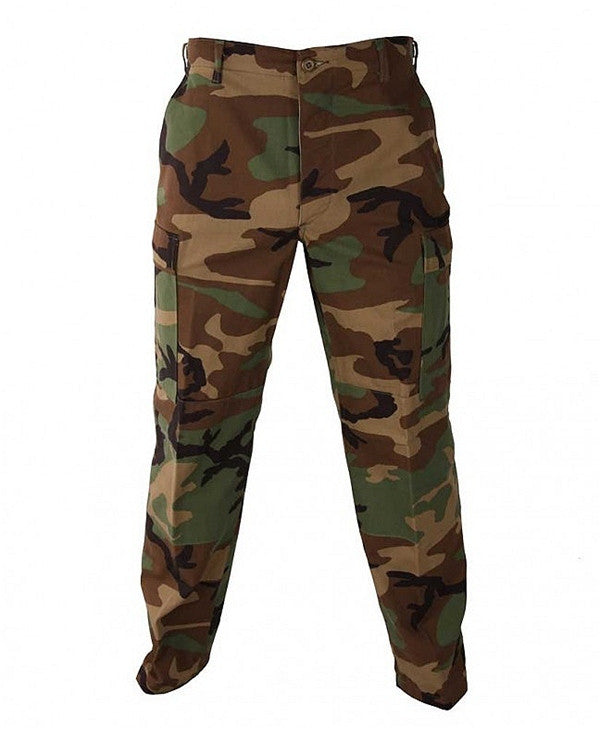 Original Mil-Spec 100% cotton Rip Stop BDU Pant | Woodland