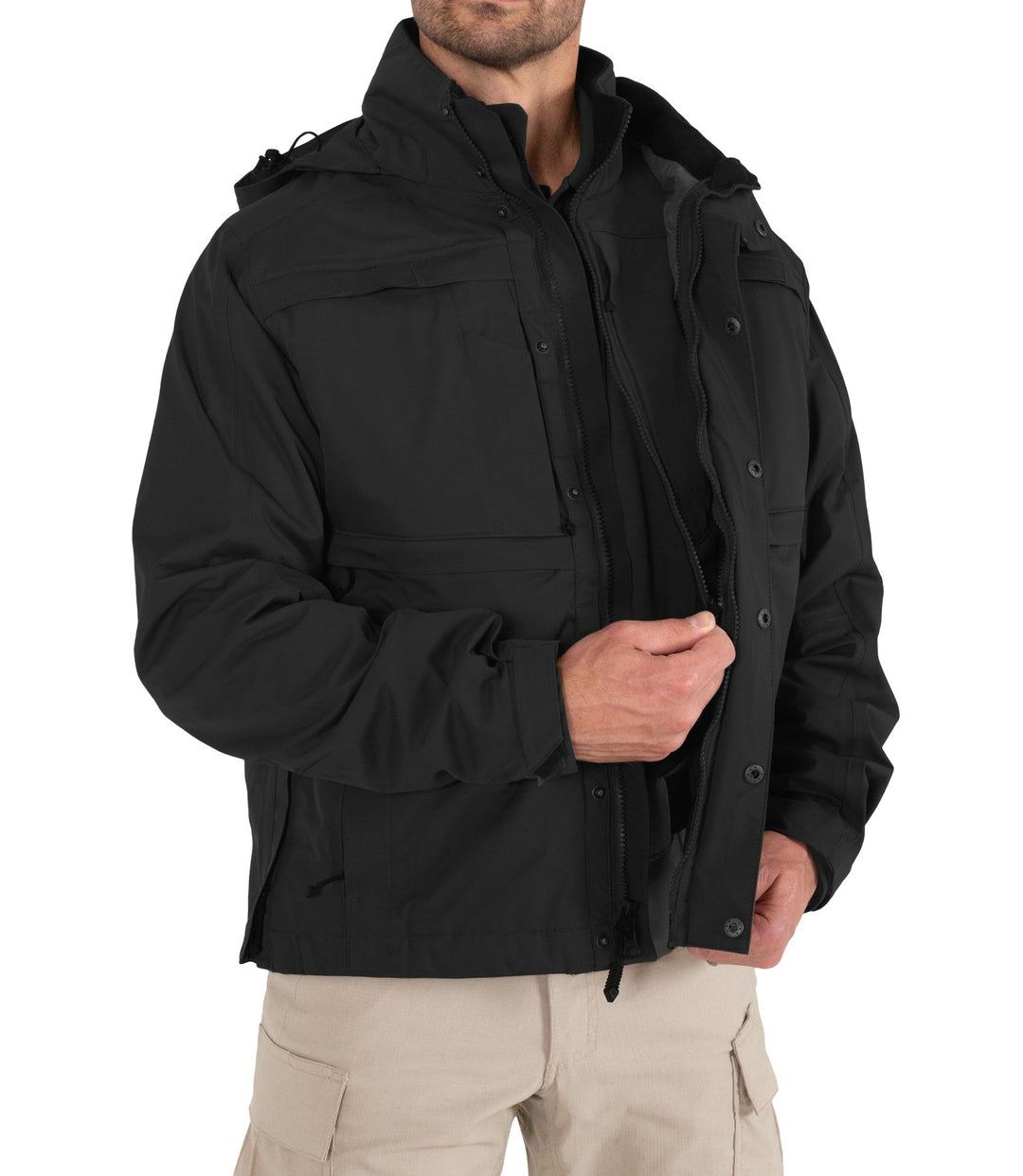 Tactix System Jacket 3 in 1 Waterproof Breathable | Black or Navy