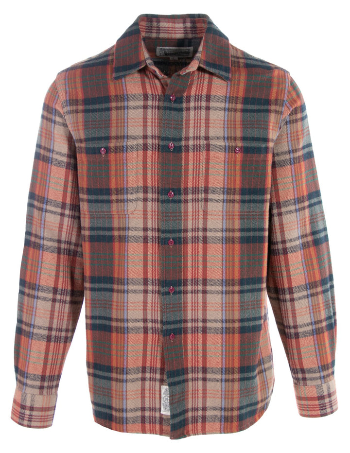 Heavyweight Soft brushed plaid Flannel Shirt | Multiple Colors