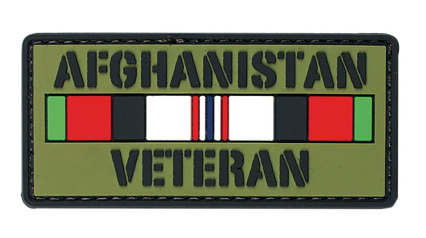 Afghanistan Veteran - Rubber Patch