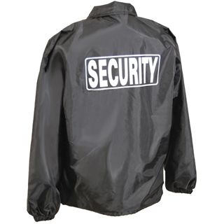 Classic Security Windbreaker Jacket | Navy