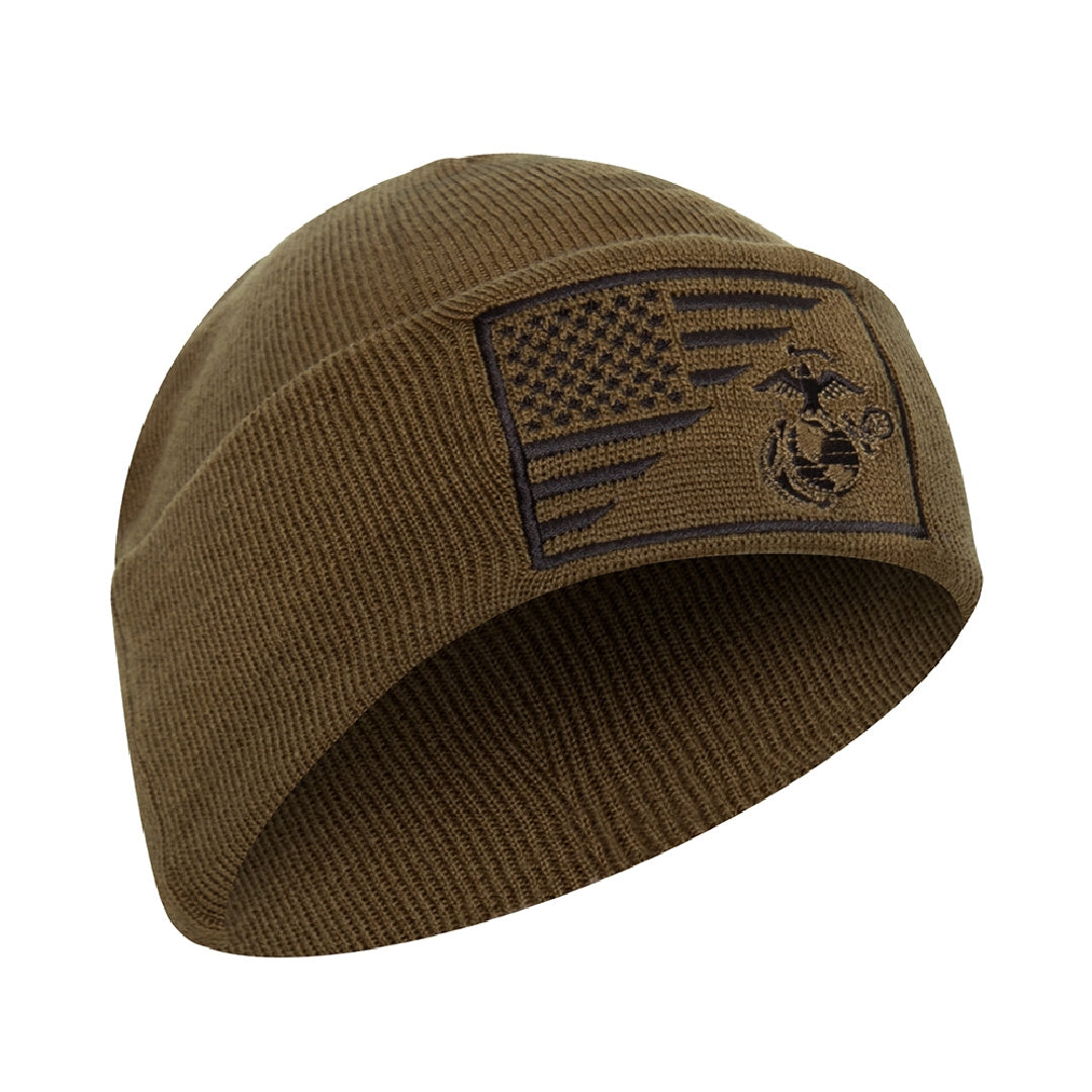 USMC Knit Beanie | Coyote