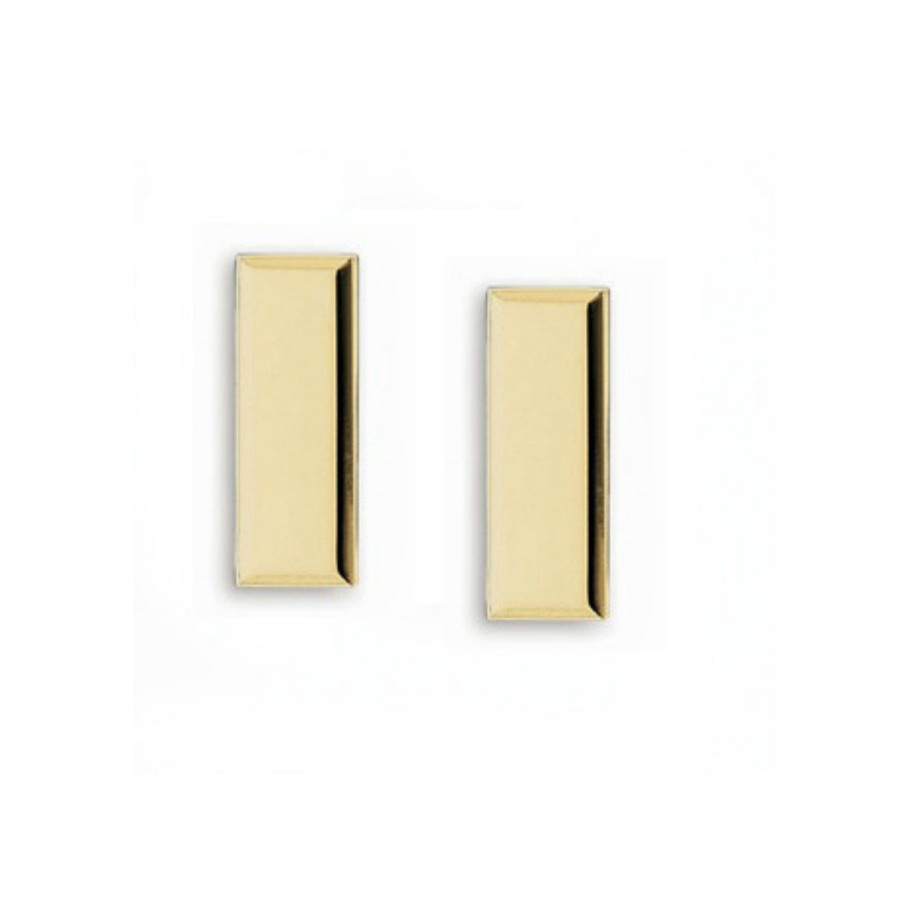 Lieutenant Insignia Collar Bars | Smooth | Small | Gold or Silver ...