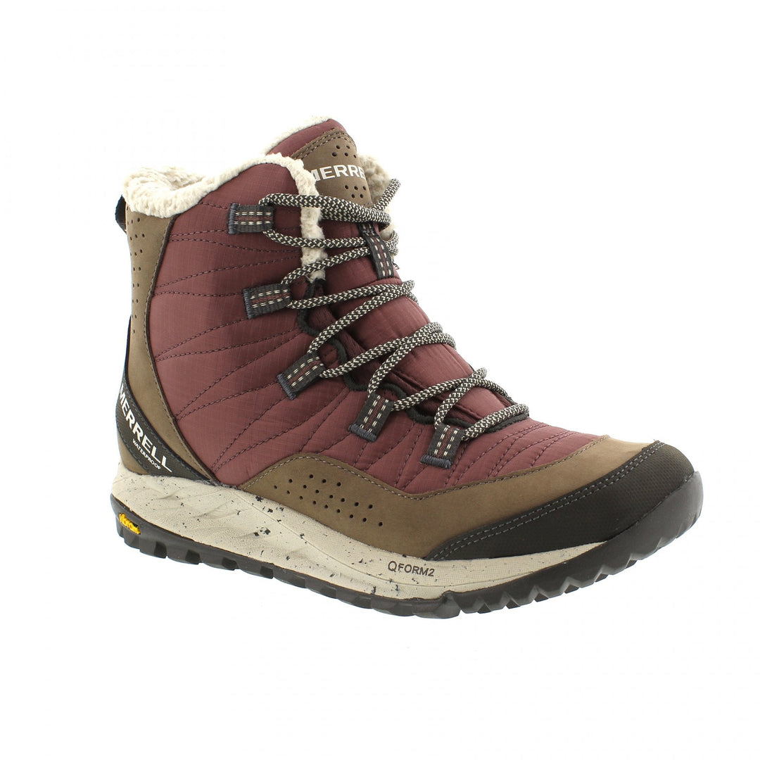 Merrell Women's Antora Sneaker Boot Waterproof Marron