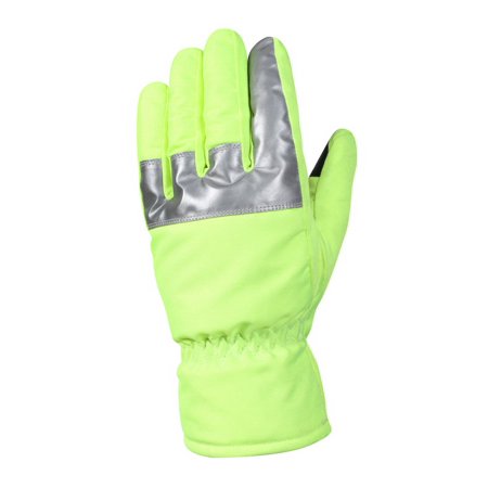 Safety Green Gloves With Reflective Tape