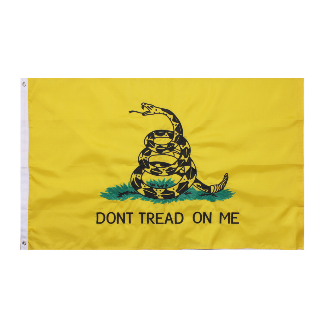 'Don't Tread on Me' 3x5 Flag | Yellow