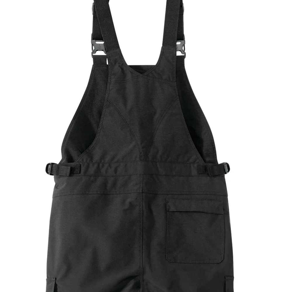 Storm Defender Loose Fit Heavyweight Bib Overall | Black