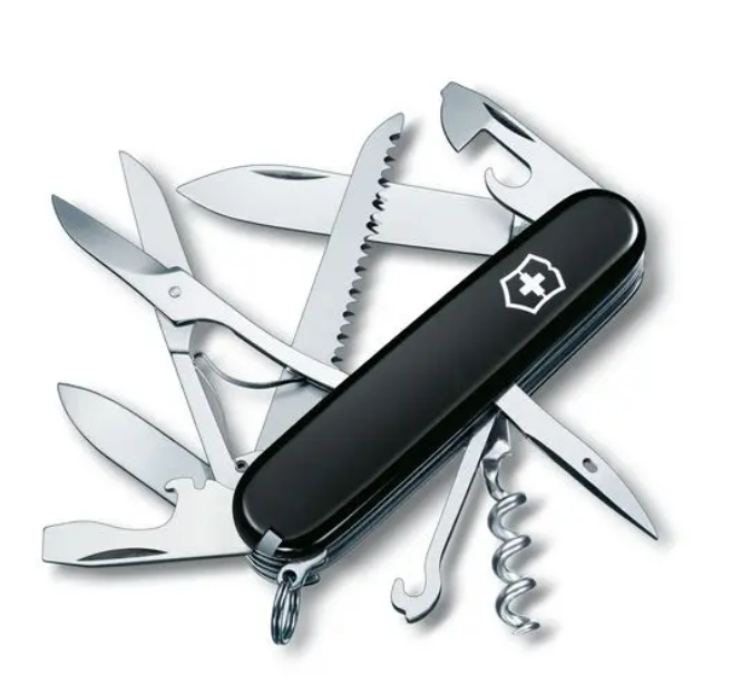 Huntsman Swiss Army Knife in Black