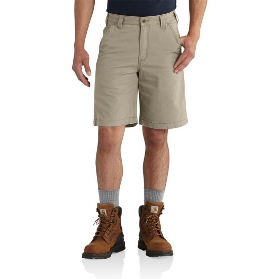 102514 Carhartt Rugged Flex Short | Hickory, Tan