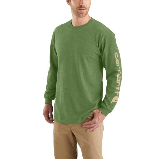 Carhartt Long Sleeve Signature Logo Tee | Multiple Colors