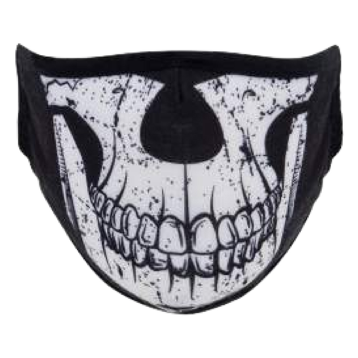 Half Skull Face Mask