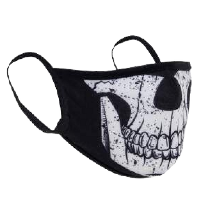 Half Skull Face Mask