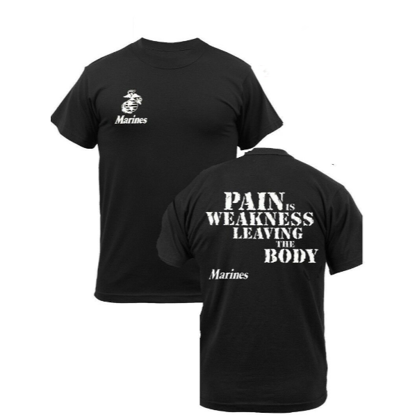 Marines ''Pain Is Weakness'' T-Shirt