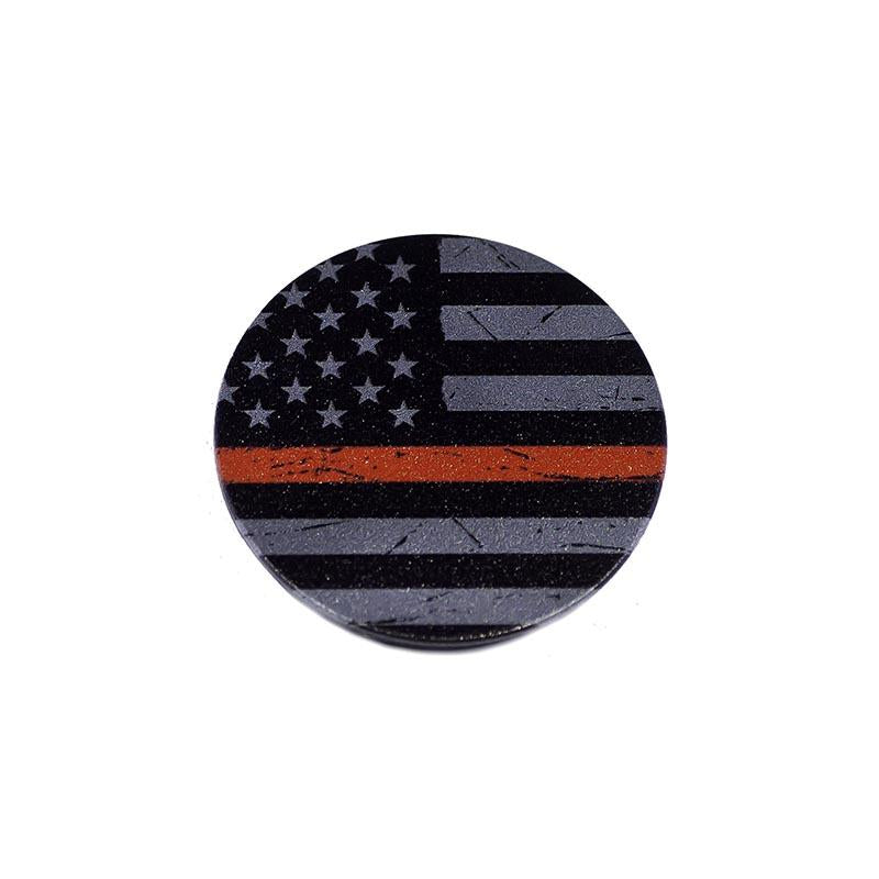 Thin BLUE/ RED Line Subdued Flag Pop Socket