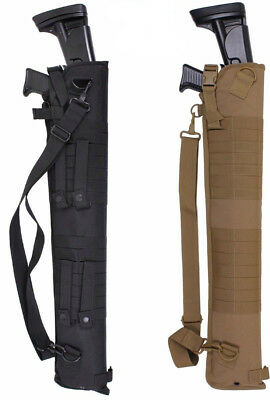 Tactical Shotgun Carry Holster Scabbard | Black or Coyote